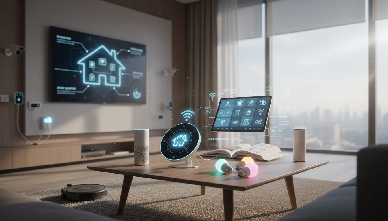 Editorial photograph for article about: Complete Smart Home Setup Guide for Beginners in 2026